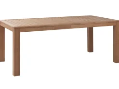 Best Beliani Ulkoruokailuryhma Puinen Vaaleanruskea Monsano