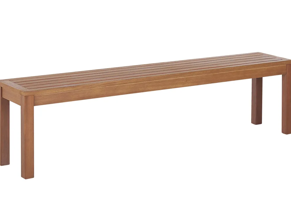 Best Beliani Ulkoruokailuryhma Puinen Vaaleanruskea Monsano