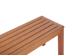 Best Beliani Ulkoruokailuryhma Puinen Vaaleanruskea Monsano