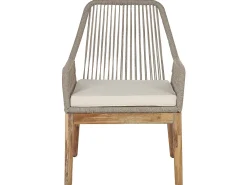 Ulkokalusteet<Beliani Ulkoruokaryhma 6-Isttuttava Valkobeige Olbia