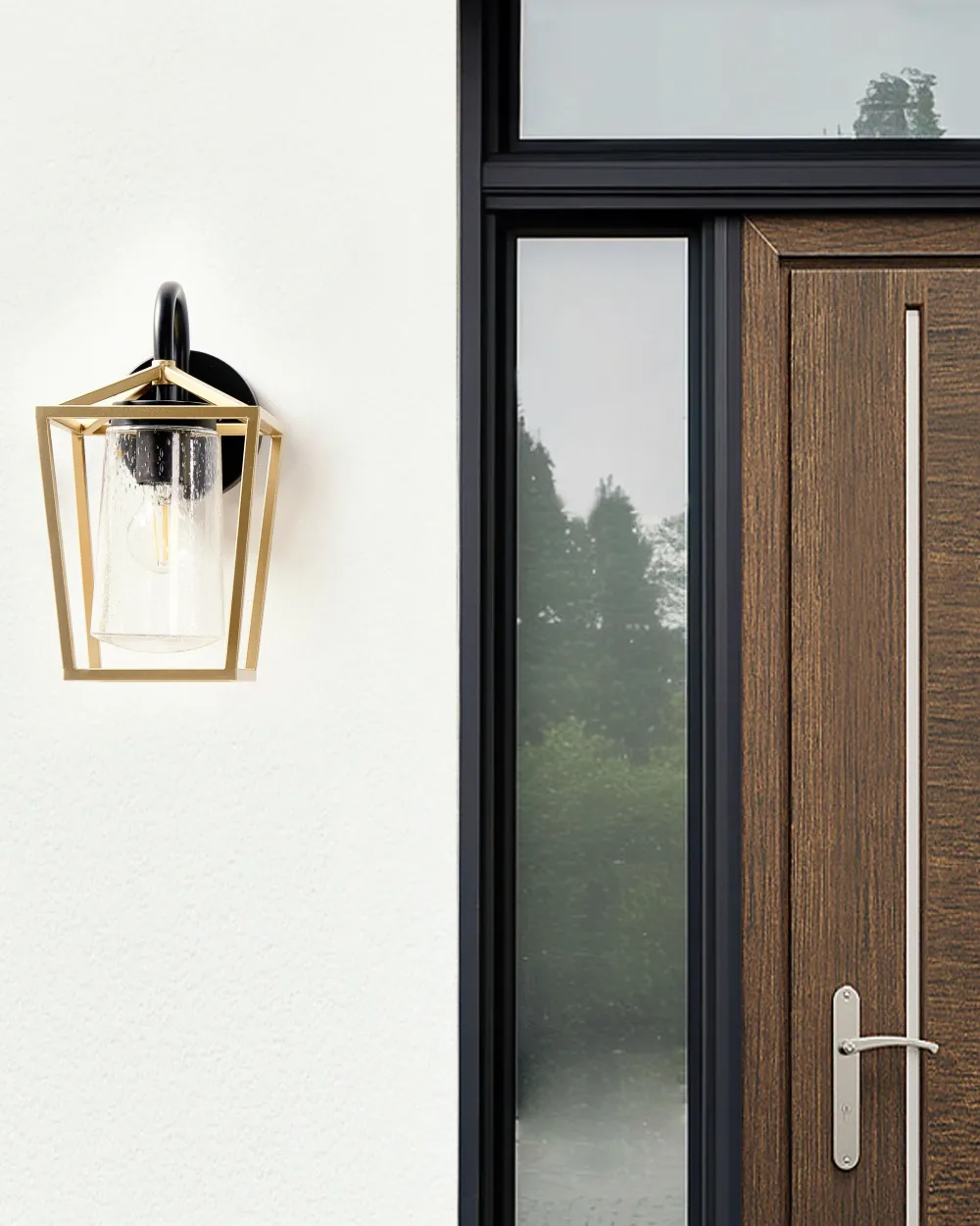 Flash Sale Beliani Ulkoseinavalaisin Rauta Kulta/Musta Ordie