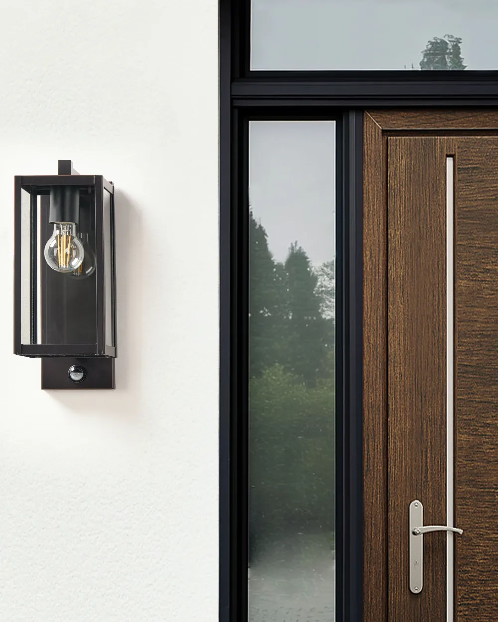 Hot Beliani Ulkoseinavalaisin Rauta Musta Megget