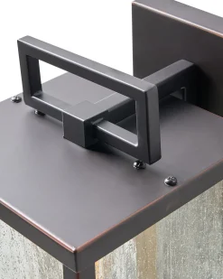 Valaisimet<Beliani Ulkoseinavalaisin Rauta Musta Gala