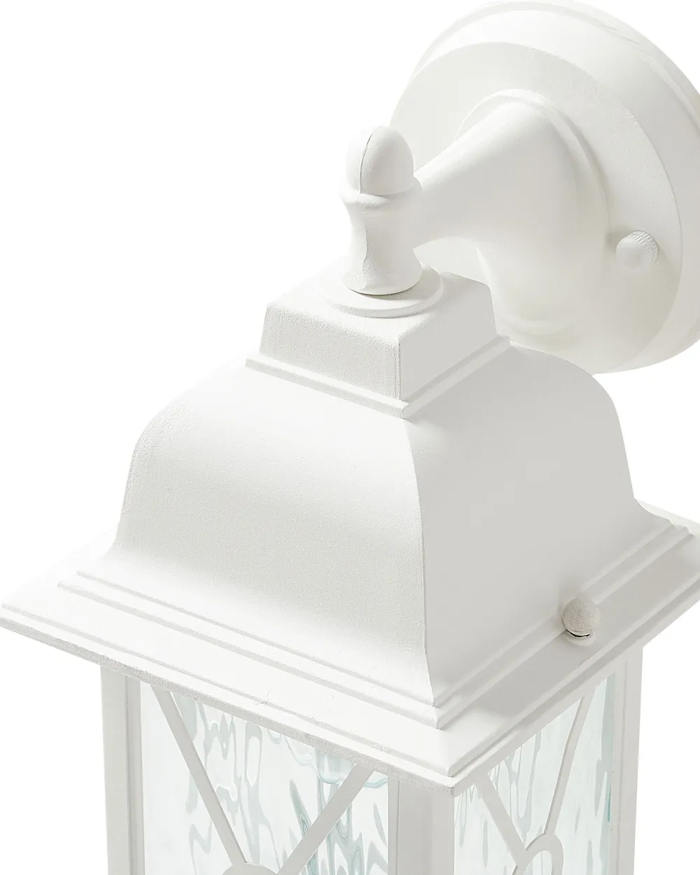 Valaisimet<Beliani Ulkoseinavalaisin Valkoinen Findon