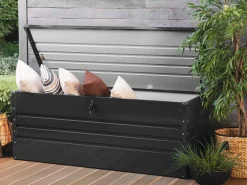 Flash Sale Beliani UlkoSäilytyslaatikko Teras Grafiitinharmaa 600L Cebrosa