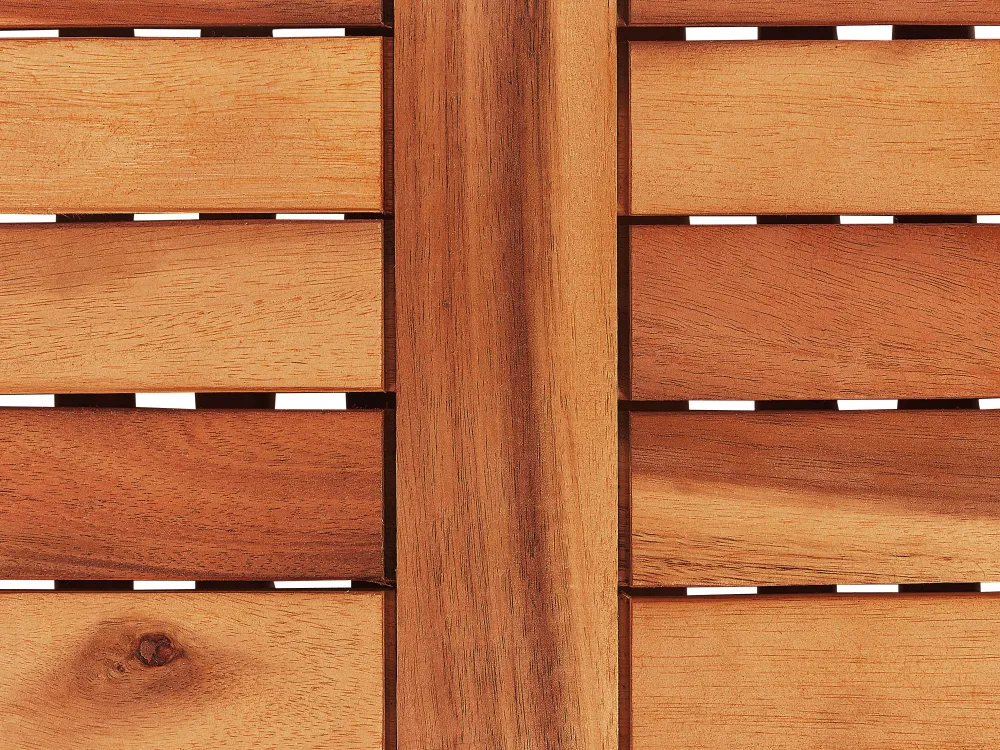 Cheap Beliani UlkoSäilytyslaatikko Tumma Akasiapuu 150L Riviera