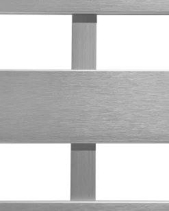 Ulkokalusteet<Beliani Vaaleanharmaa Alumiininen Puutarhatuoli Salerno