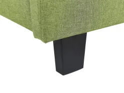 Sängyt<Beliani Vesisanky Kangas Vihrea 180 X 200 Cm La Rochelle