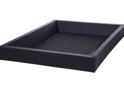 Best Beliani Vesisanky Keinonahka Led-Valo Valkoinen 160 X 200 Cm Avignon