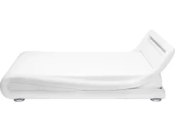 Best Beliani Vesisanky Keinonahka Led-Valo Valkoinen 160 X 200 Cm Avignon