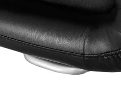 Flash Sale Beliani Vesisanky Nahka Musta 180 X 200 Cm Avignon