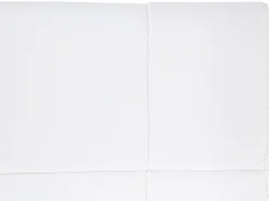 Best Beliani Vesisanky Nahka Valkoinen 180 X 200 Cm Vichy