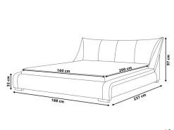 Clearance Beliani Vesisanky Sametti Vaaleanpunainen 160 X 200 Cm Nantes