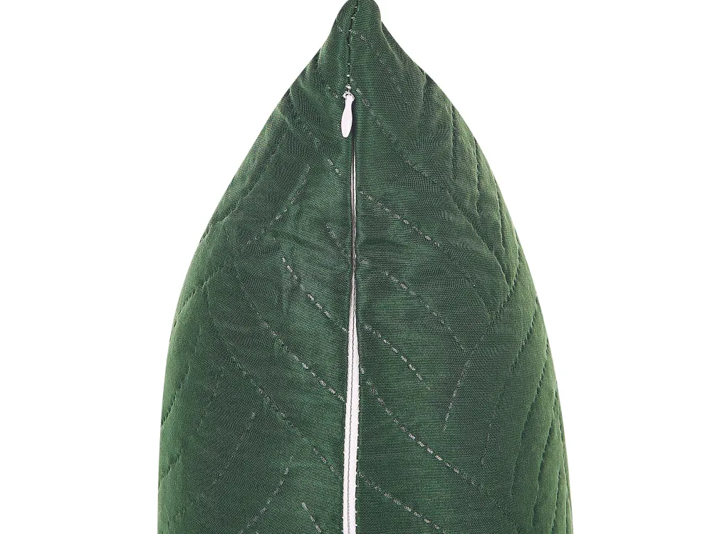 Discount Beliani Vihrea Kohokuvioitu Paivapeittosetti 140 X 210 Cm Babak