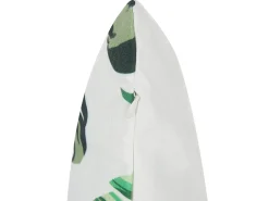 Sale Beliani Vihrea Ulkotyynysetti Peikonlehtikuviolla 45 X 45 Cm 2 Kpl Pouliana