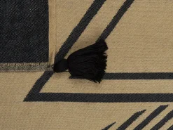 Best Beliani Viltti Akryyli Beige/Musta 130 X 170 Cm Thumki