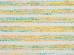 Lastenhuone<Beliani Viltti Akryyli Keltainen/Vihrea 130 X 170 Cm Nuwar