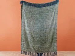 Clearance Beliani Viltti Akryyli Sinivihrea 130 X 170 Cm Paire