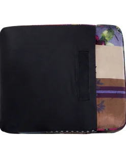 Nojatuolit<Beliani Violetti Kangasverhoiltu Nojatuoli Tilkkutakkikuviolla Chesterfield