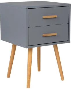 Säilytys<Beliani Yopoyta 2 Laatikkoa Harmaa Alabama