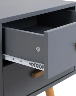 Säilytys<Beliani Yopoyta 2 Laatikkoa Harmaa Alabama