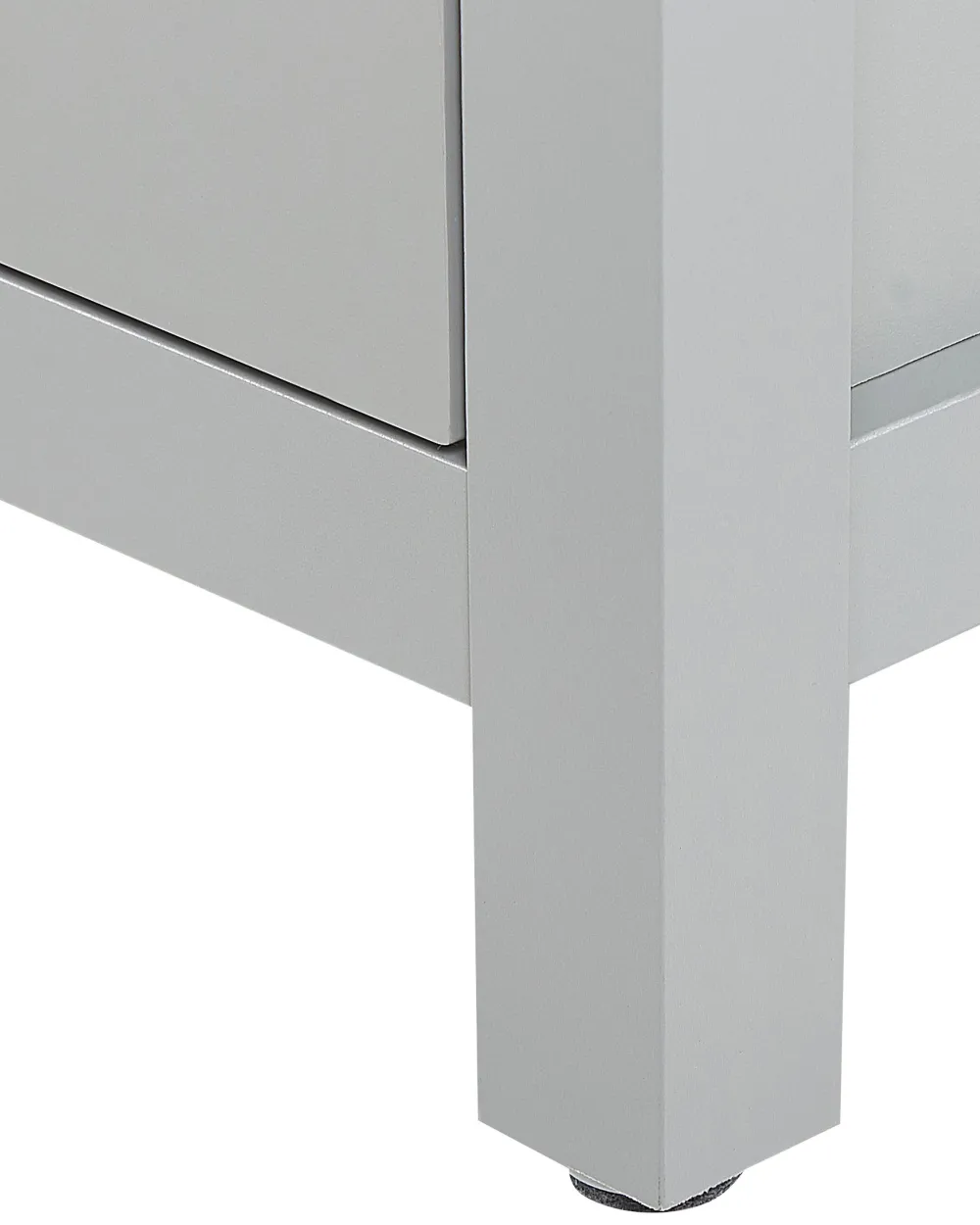 Flash Sale Beliani Yopoyta 2 Laatikkoa Vaaleanharmaa/Vaalea Puu Clio