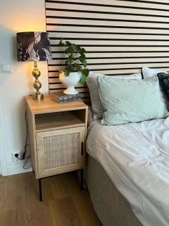 Hot Beliani Yopoyta Kaappi Hylly Vaalea Puu Pasco