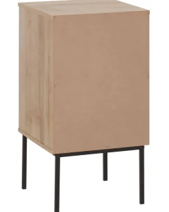 Hot Beliani Yopoyta Kaappi Hylly Vaalea Puu Pasco