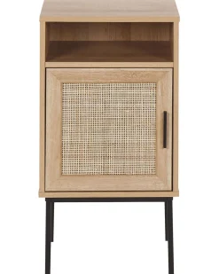 Hot Beliani Yopoyta Kaappi Hylly Vaalea Puu Pasco