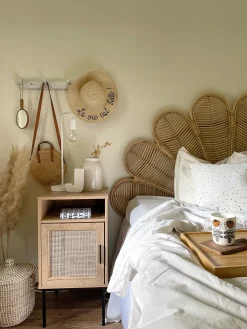 Hot Beliani Yopoyta Kaappi Hylly Vaalea Puu Pasco