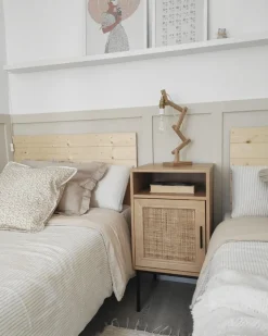 Hot Beliani Yopoyta Kaappi Hylly Vaalea Puu Pasco