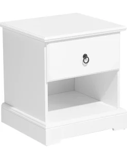 Pöydät<Beliani Yopoyta Laatikko Hylly Valkoinen Gilbert