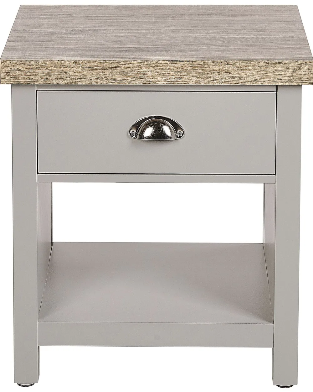 Säilytys<Beliani Yopoyta Laatikko Vaaleanharmaa/Vaalea Puu Clio