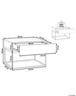 Sale Beliani Yopoyta Laatikko Vaaleanharmaa Cairo
