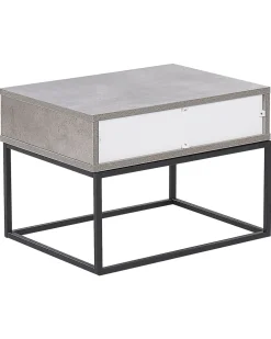 Sale Beliani Yopoyta Laatikko Vaaleanharmaa Cairo