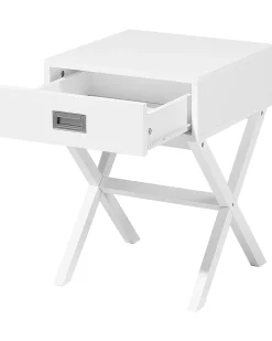 Säilytys<Beliani Yopoyta Laatikko Valkoinen Monroe