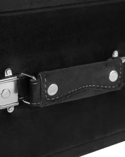 Säilytys<Beliani Yopoyta Sametti Laatikko Musta Eurostar