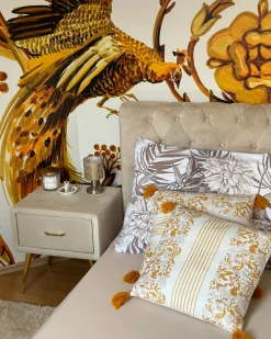 Cheap Beliani Yopoyta Sametti Laatikko Vaalea Beige Flayat