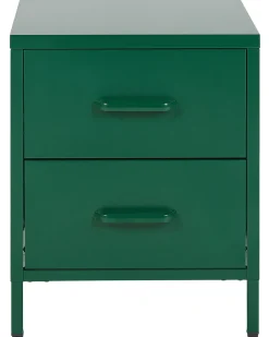 Säilytys<Beliani Yopoyta Teras 2 Laatikkoa Vihrea Malavi