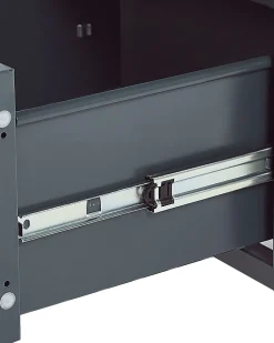 New Beliani Yopoyta Teras 2 Laatikkoa Tummanharmaa Malavi