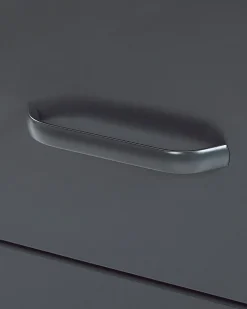 New Beliani Yopoyta Teras 2 Laatikkoa Tummanharmaa Malavi