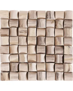 Pöydät<Beliani Yopoyta Tiikki Vaalea Puu Cajeme