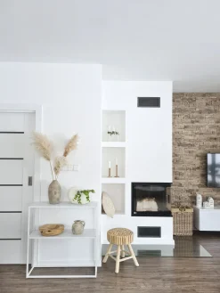 Säilytys<Beliani Yopoyta Tiikki Vaalea Puu Nampa