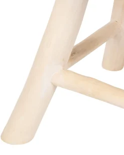 Säilytys<Beliani Yopoyta Tiikki Vaalea Puu Nampa